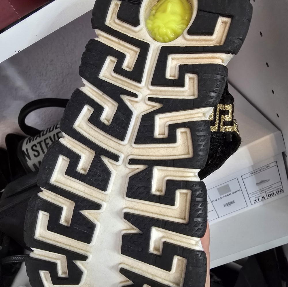 USED Versace Girls Sandals Size 11or 12